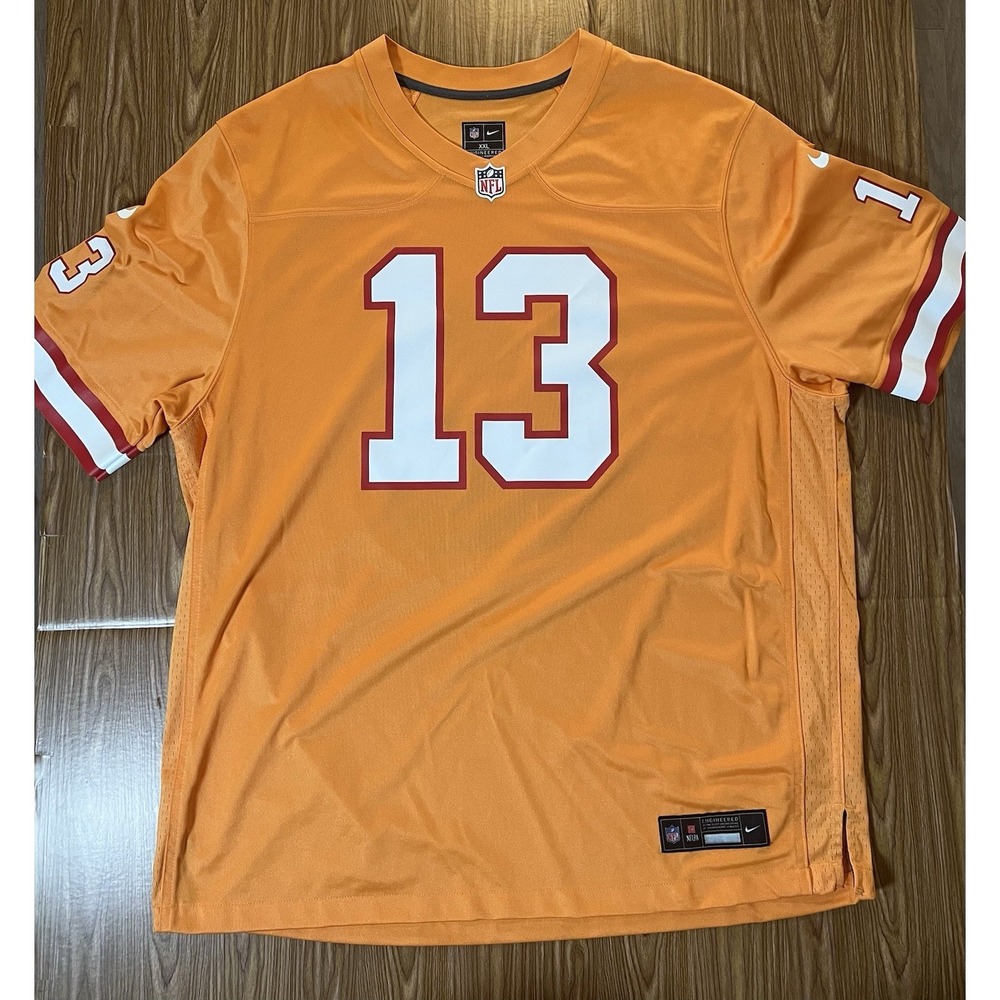 Mike Evans #13 Tampa Bay Buccaneers Creamsicle Orange Size XXL Nike Jersey